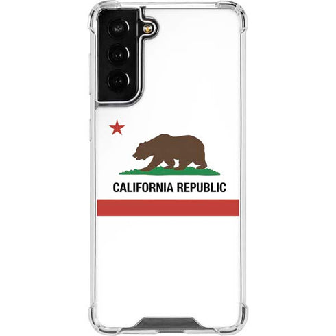California Republic Galaxy S21 FE Clear Case